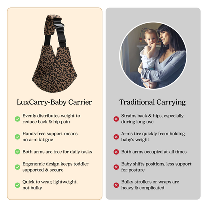 LuxCarry - Baby/Toddler Carrier